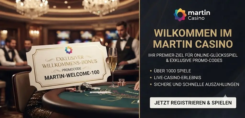 Martin Casino Promo-Code Übersicht